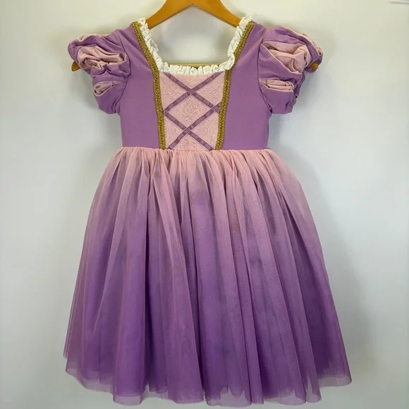 Taylor Joelle Luxe Frying Pan Princess Tangled Rapunzel Dress Size 6
